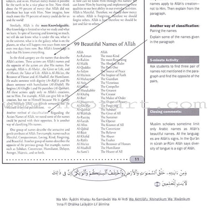 Weekend Learning Islamic Studies: Teacher Guide Level 8 (With USB)