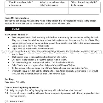Learning Islam Teacher Guide: Level 1