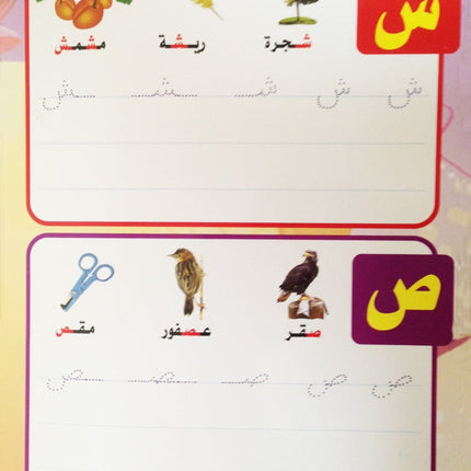 Write and Erase the Letters: Level 1 اكتب وامسح الحروف
