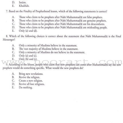 Weekend Learning Islamic Studies Workbook: Level 8 (Revised and Enlarged Edition)