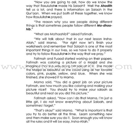 Perfecting the Pillars (Salaah, Fatimah & Fuaad): Part 1