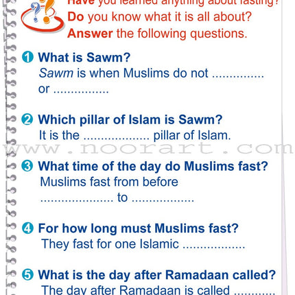 ICO Islamic Studies Textbook: Grade 1, Part 2  (With Access Code)