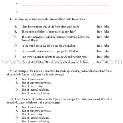 Weekend Learning Islamic Studies: Level 7 (Revised and Enlarged Edition)