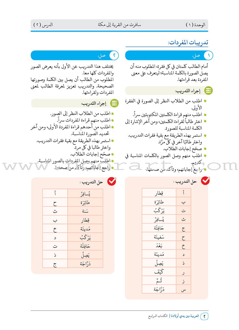 Arabic in Our Children's Hands Teacher Book: Level 4 العربية بين يدي أولادنا