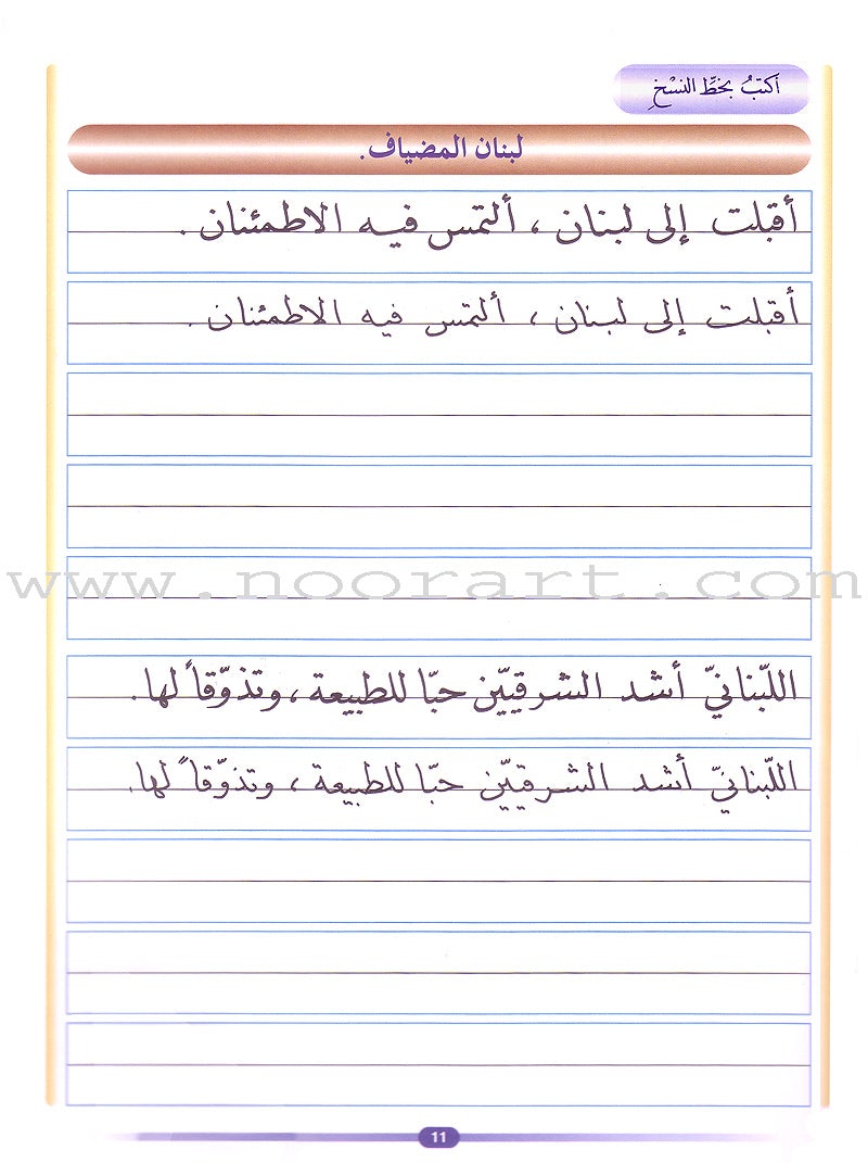 My Arabic Language and Calligraphy (Naskh): Level 5