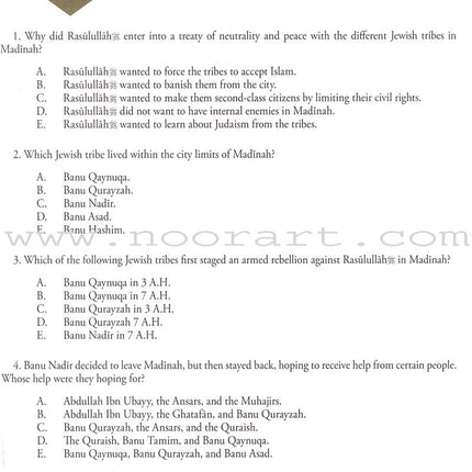 Weekend Learning Islamic Studies Workbook: Level 8 (Revised and Enlarged Edition)